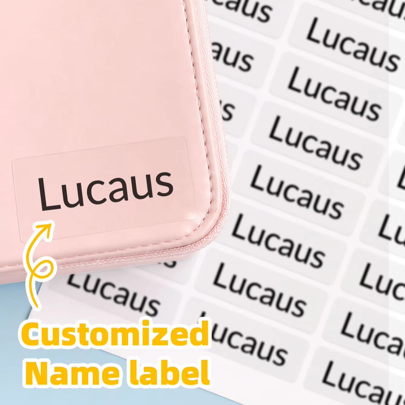 Personalized Name Box - 1-240 шт. персонализированных наклеек с именами