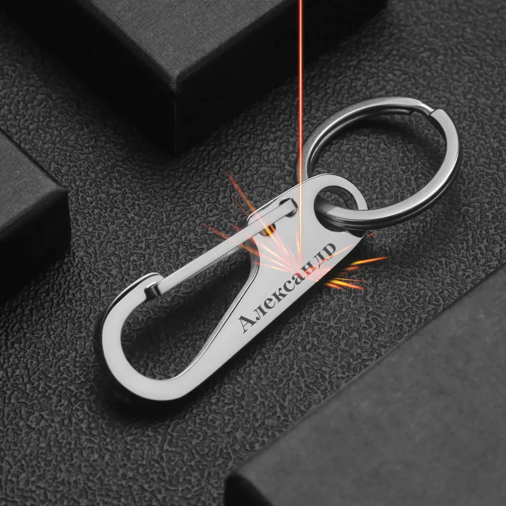 Брелок из нержавеющей стали 30 – обзор и цена Initial Ring Custom