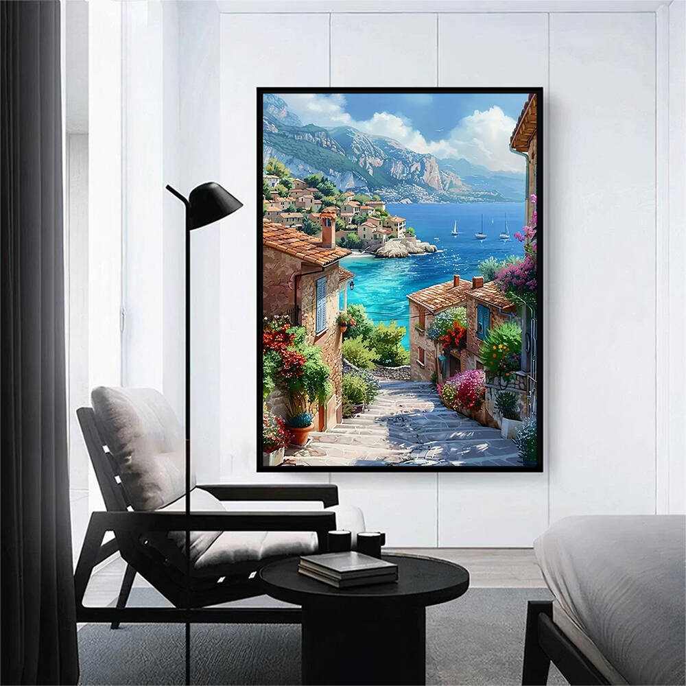 1 шт. безрамная алмазная мозаи – обзор и цена Photo Mosaic Print