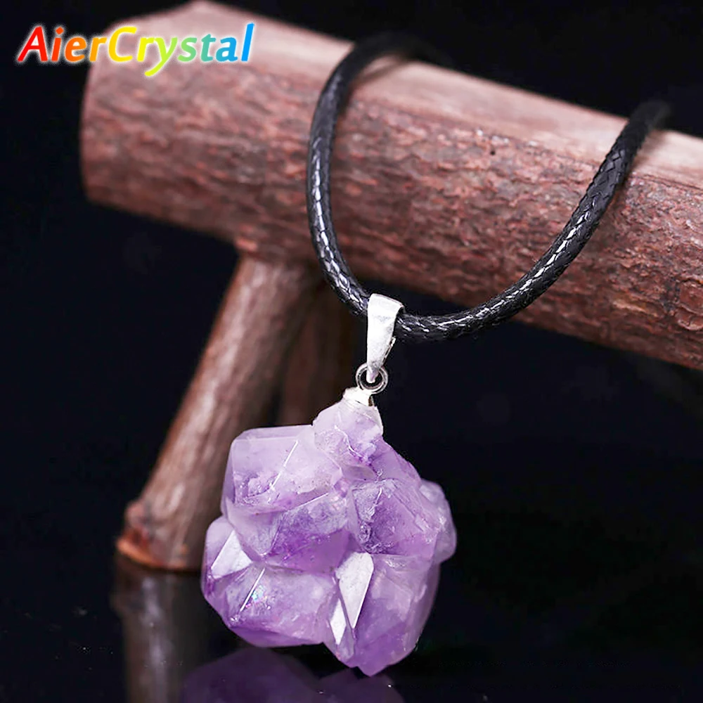 Натуральный уругвайский аметис – обзор и цена Birth Flower Necklace