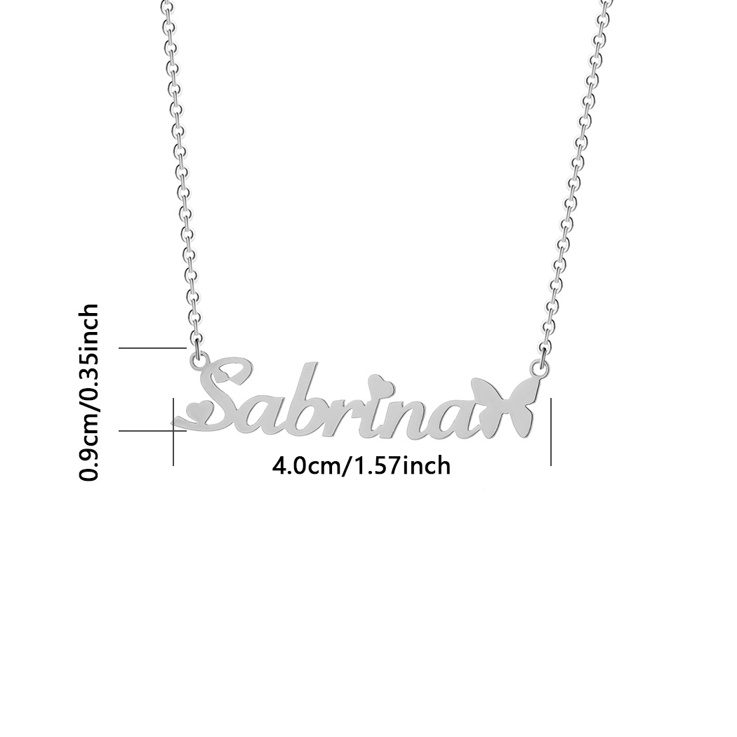 1 шт. персонализированное ожер – обзор и цена Name Necklace Custom