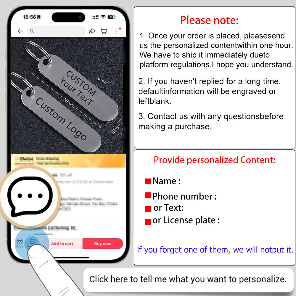 Персонализированный брелок из  – обзор и цена Initial Ring Custom