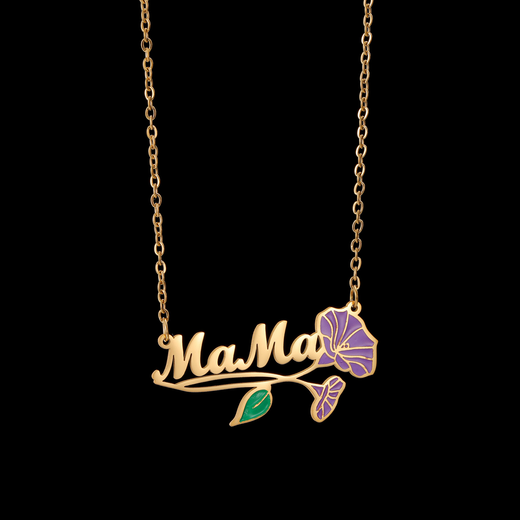 Ожерелье Acheerup с цветочным  – обзор и цена Birth Flower Necklace